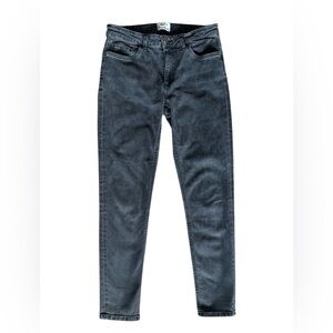 Acne Studios women's Skin 5 Used Black (grey) Skinny denim size 30x32 mid rise